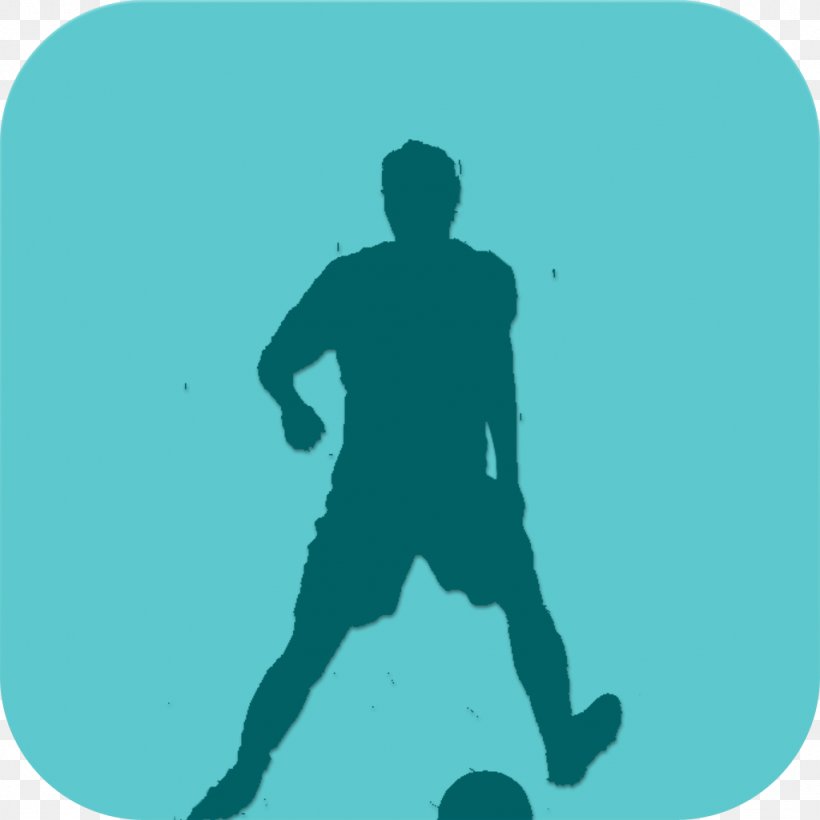 Silhouette, PNG, 1024x1024px, Silhouette, Blue, Drawing, Football, Football Player Download Free