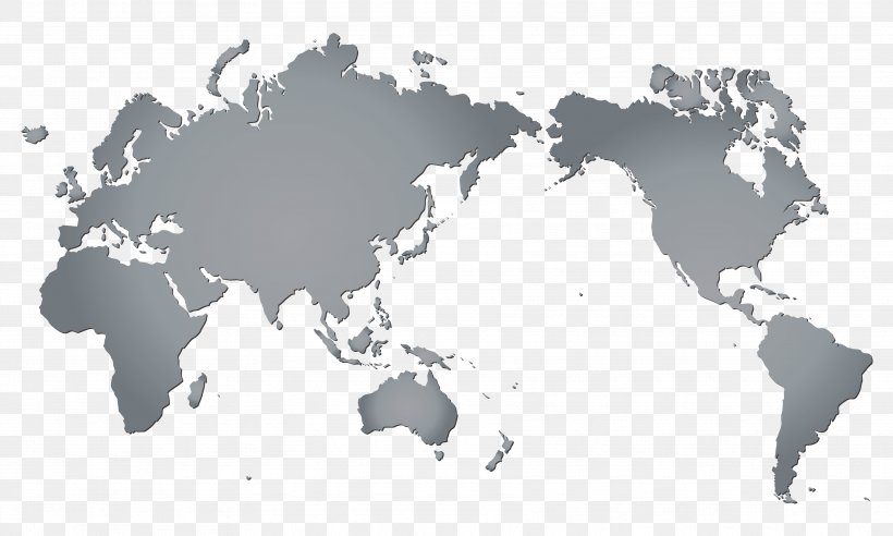 World Map Pacific Ocean, PNG, 3543x2126px, World, Black And White, Geography, Globe, Japan Download Free