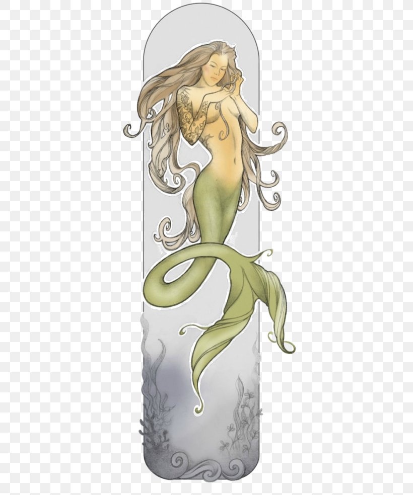 The Little Mermaid Art Nouveau Artist, PNG, 400x984px, Mermaid, Art, Art Deco, Art Nouveau, Artist Download Free