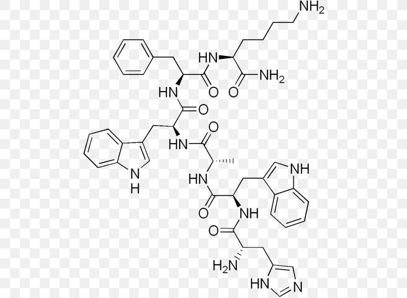 GHRP-6 Growth Hormone Secretagogue Pralmorelin Peptide, PNG, 488x600px, Ghrp6, Amino Acid, Area, Auto Part, Black And White Download Free