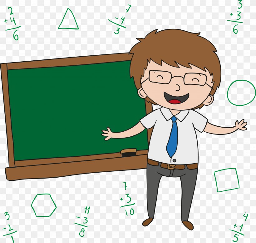 Teachers Day Cartoon Clip Art, PNG, 3282x3112px, Teacher, Area, Blackboard, Boy, Cartoon Download Free