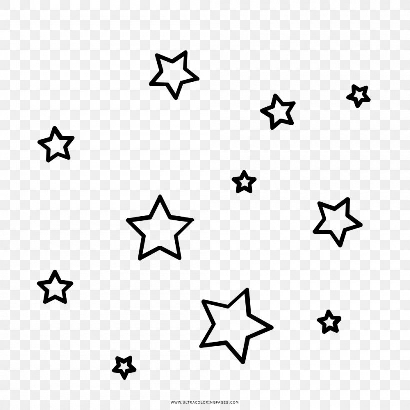 Drawing Star, PNG, 1000x1000px, Drawing, Area, Banco De Imagens, Black, Black And White Download Free