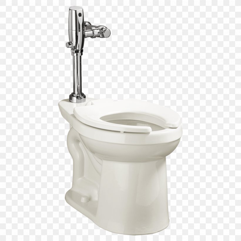 Flush Toilet Flushometer American Standard Brands Bathroom, PNG, 2000x2000px, Toilet, American Standard Brands, Bathroom, Bathroom Sink, Bidet Download Free