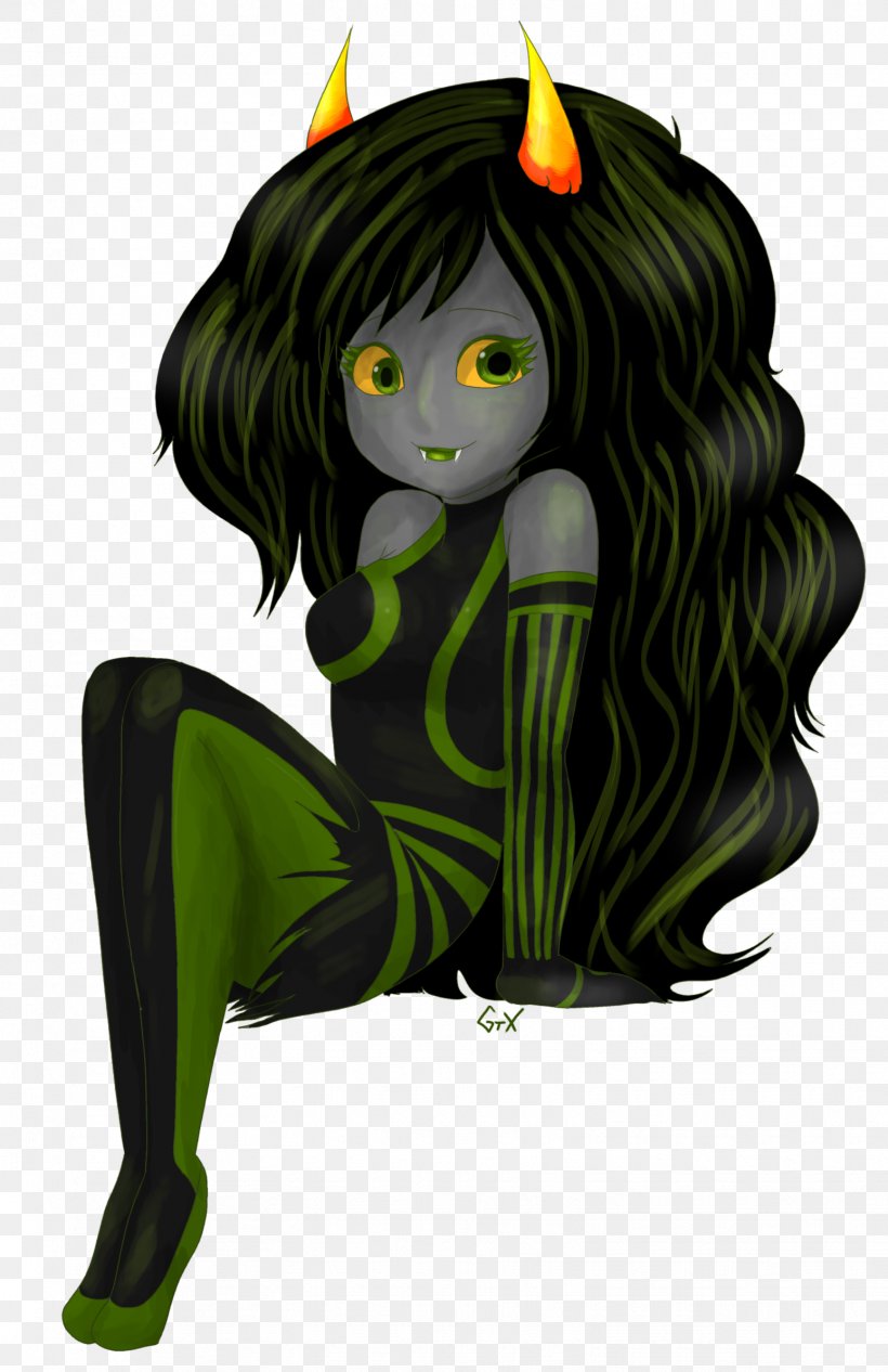 Green Cartoon Black Hair Plant, PNG, 1547x2390px, Green, Black Hair, Cartoon, Fictional Character, Hair Download Free