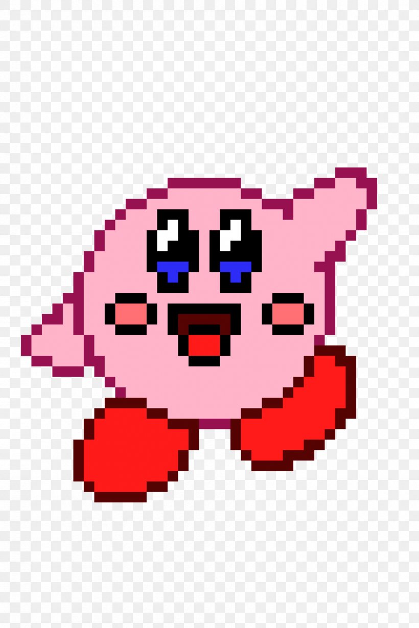 Kirby's Dream Land 3 Pixel Art Clip Art, PNG, 900x1350px, Watercolor, Cartoon, Flower, Frame, Heart Download Free