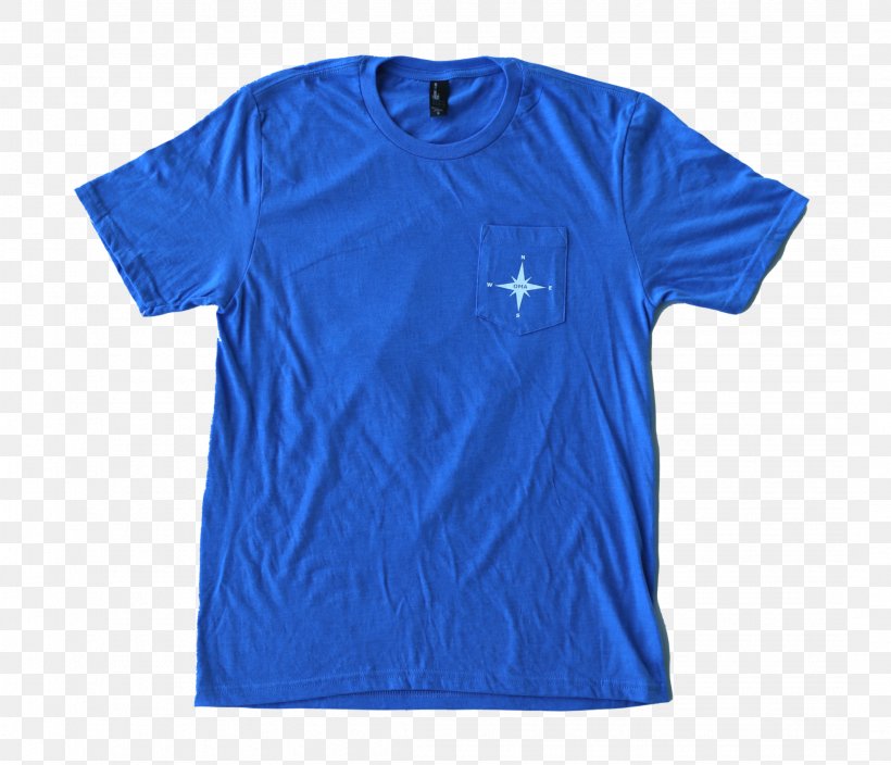 T-shirt Neckline Sleeve Jersey, PNG, 2144x1843px, Tshirt, Active Shirt, Azure, Blue, Cobalt Blue Download Free