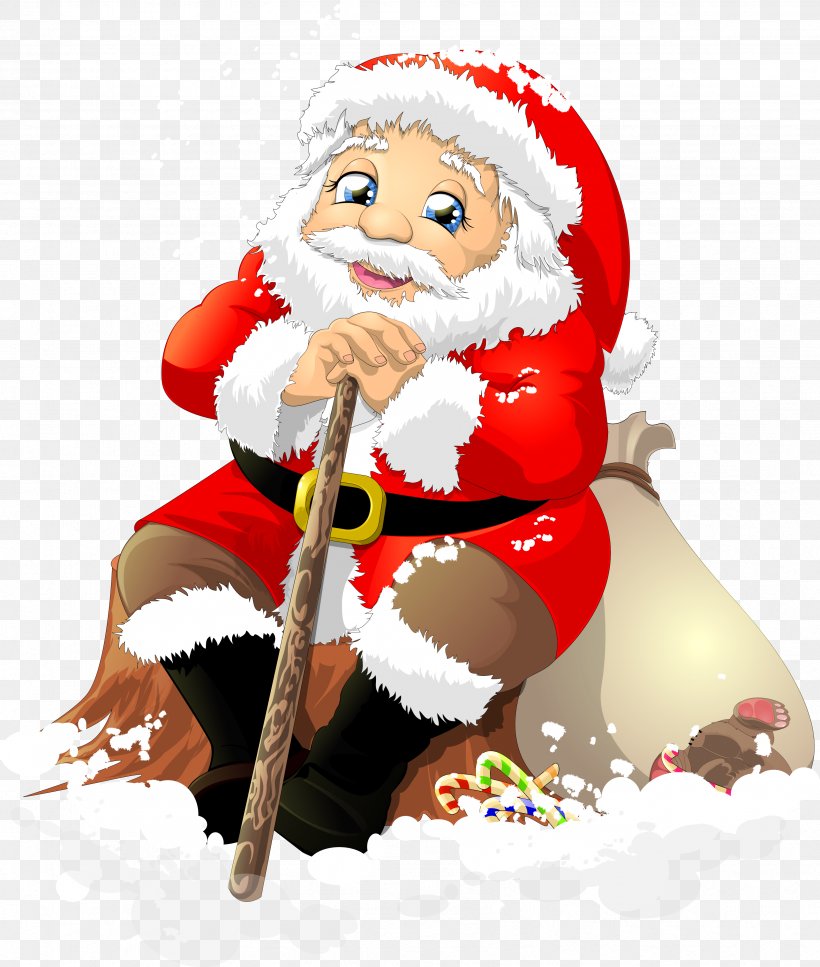 Santa Claus Christmas Ded Moroz Clip Art, PNG, 3389x4000px, Santa Claus, Art, Christmas, Christmas Elf, Christmas Ornament Download Free