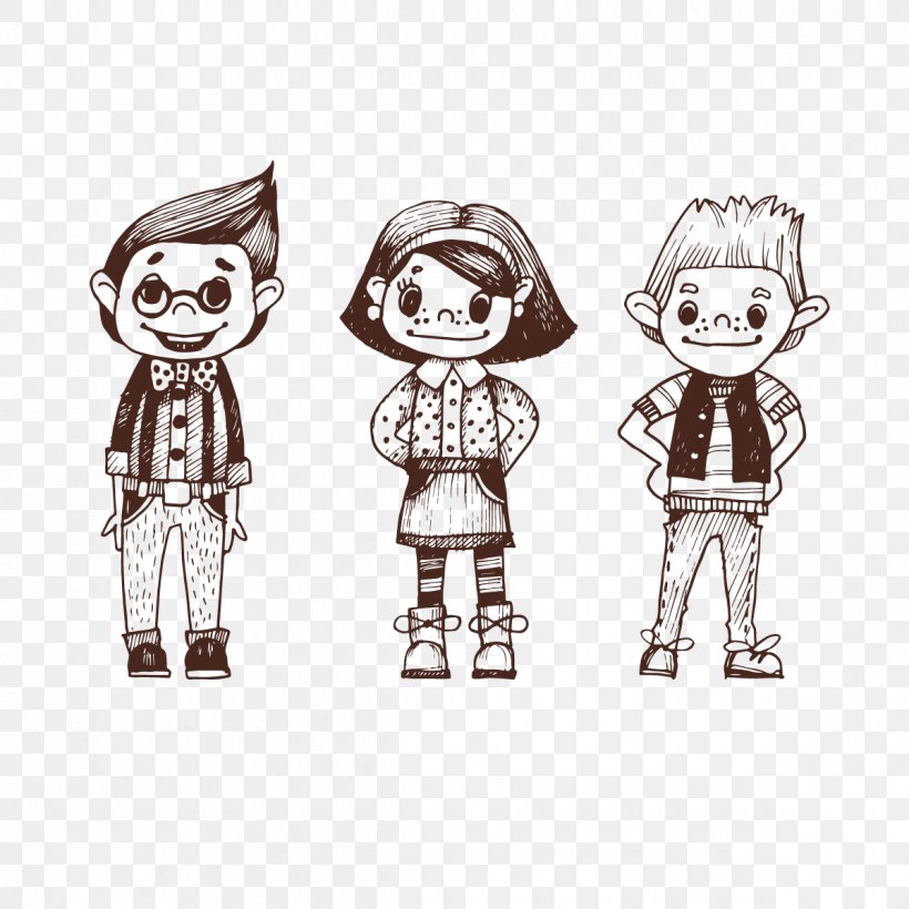 Child Drawing Download, PNG, 1200x1200px, Child, Arm, Black And White, Cartoon, Clothing Download Free
