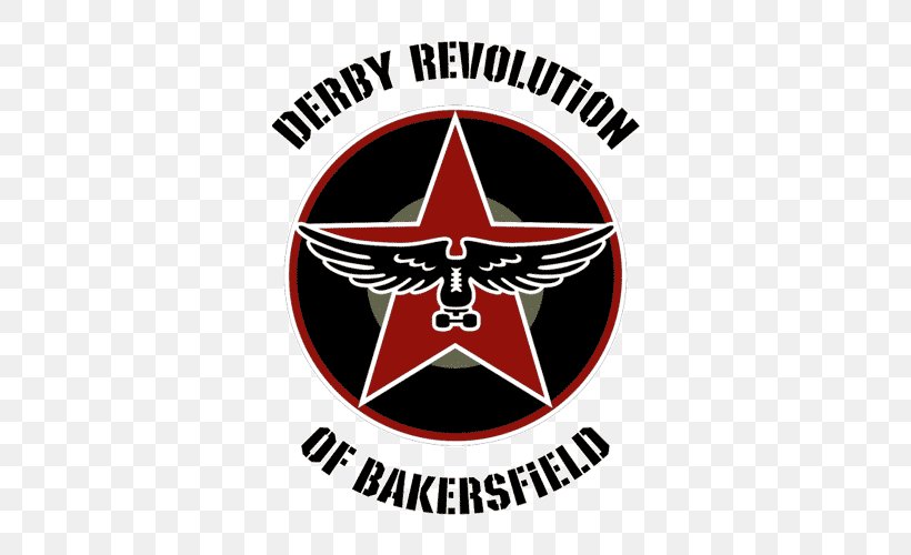 Logo Derby Revolution Of Bakersfield Text Glenfiddich Verse, PNG, 500x500px, Logo, Badge, Brand, Emblem, Facebook Download Free
