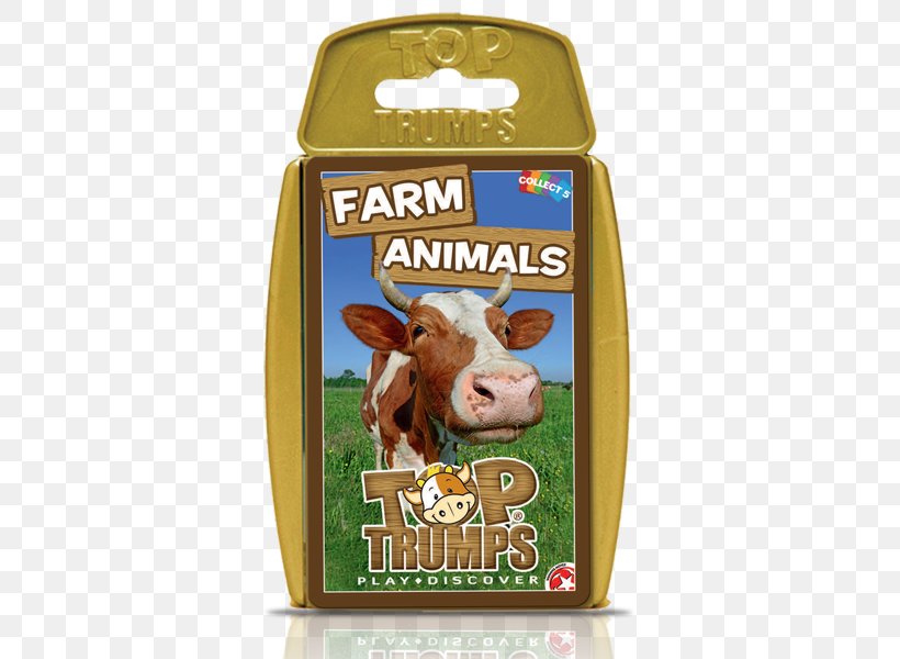 Winning Moves Top Trumps Card Game, PNG, 600x600px, Top Trumps, Board Game, Card Game, Cattle Like Mammal, Entertainment Download Free