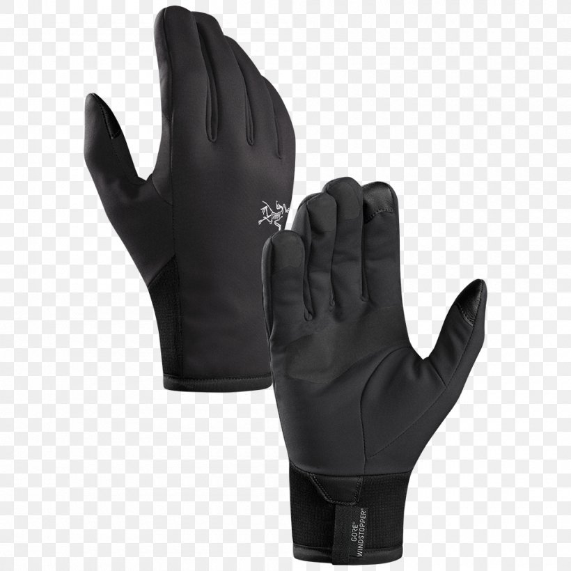 Arc'teryx Windstopper Glove Clothing Accessories, PNG, 1000x1000px, Windstopper, Backpack, Baseball Equipment, Baseball Protective Gear, Bicycle Glove Download Free