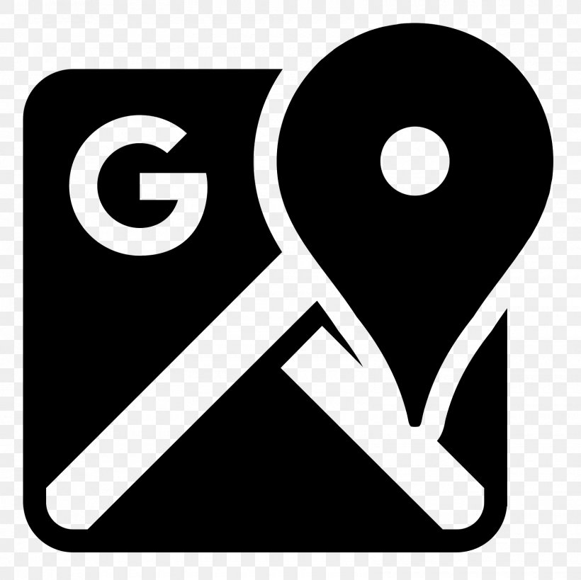 Google Maps Icon Design, PNG, 1600x1600px, Google Maps, Android, Black And White, Brand, Google Download Free