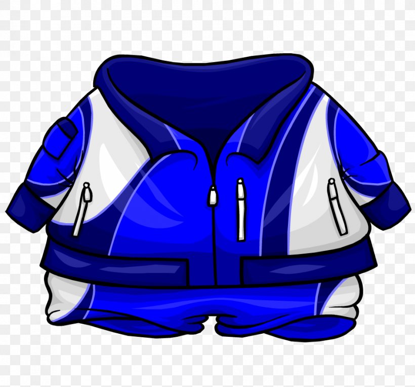 Tracksuit Club Penguin Hoodie Clothing, PNG, 944x879px, Tracksuit, Apron, Baseball Equipment, Baseball Protective Gear, Blue Download Free
