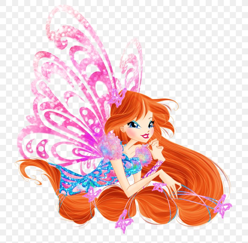 Bloom Flora Fairy Stella Musa, PNG, 773x805px, Bloom, Butterflix, Butterfly, Doll, Fairy Download Free