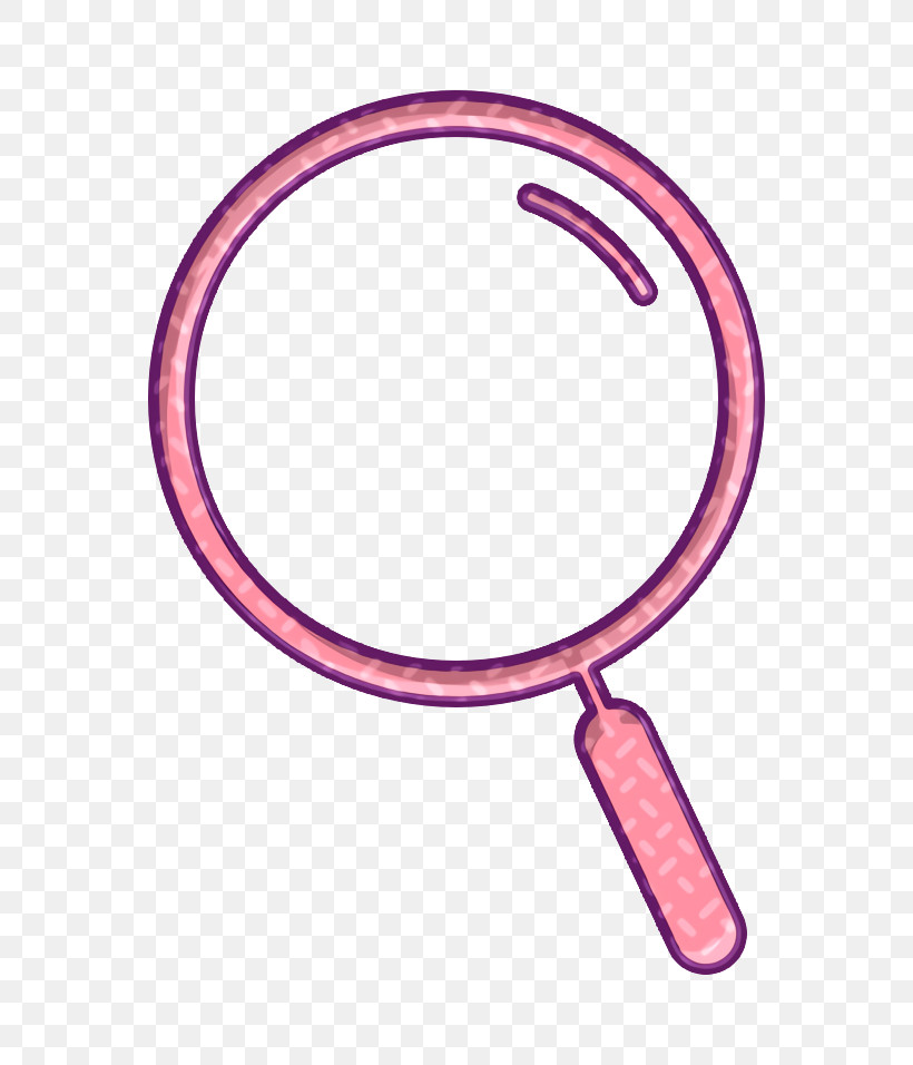 Search Icon Search Icon Search Line Icon Icon, PNG, 668x956px, Search Icon, Circle, Magenta, Pink Download Free