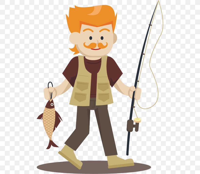 Angling Illustration, PNG, 520x715px, Angling, Art, Cartoon, Fictional Character, Fishing Lure Download Free