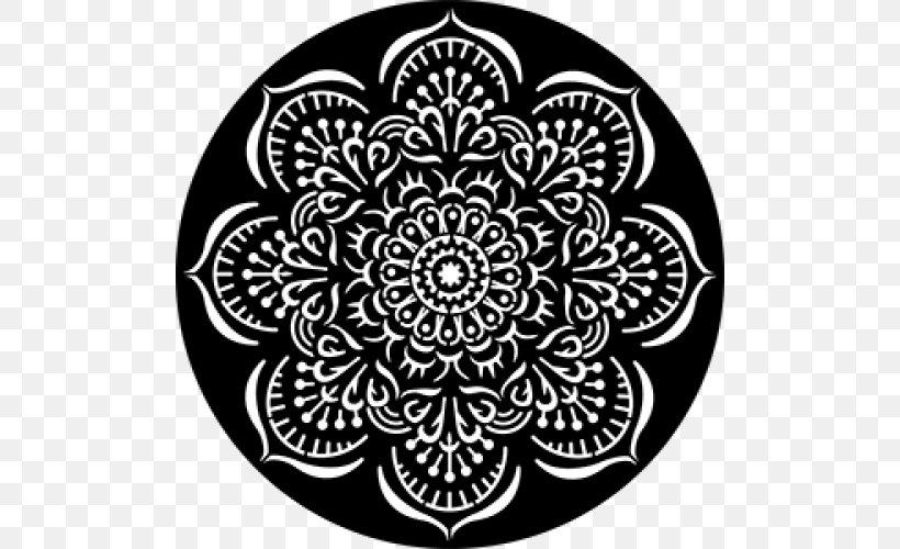 Gobo Светодиодные кластеры Circle RGBW Pattern, PNG, 500x500px, Gobo, Amazoncom, Black And White, Flora, Flower Download Free