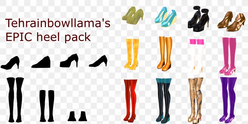 DeviantArt Shoe Artist MikuMikuDance, PNG, 4000x2000px, Deviantart, Art, Artist, Brand, Clothing Download Free