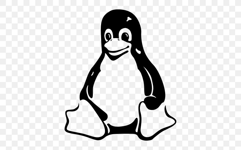 Linux Distribution Tux, PNG, 512x512px, Linux, Artwork, Beak, Bird, Black And White Download Free