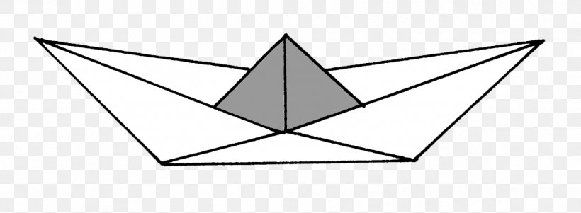 Triangle Point Symmetry, PNG, 1057x389px, Triangle, Area, Black And White, Line Art, Point Download Free