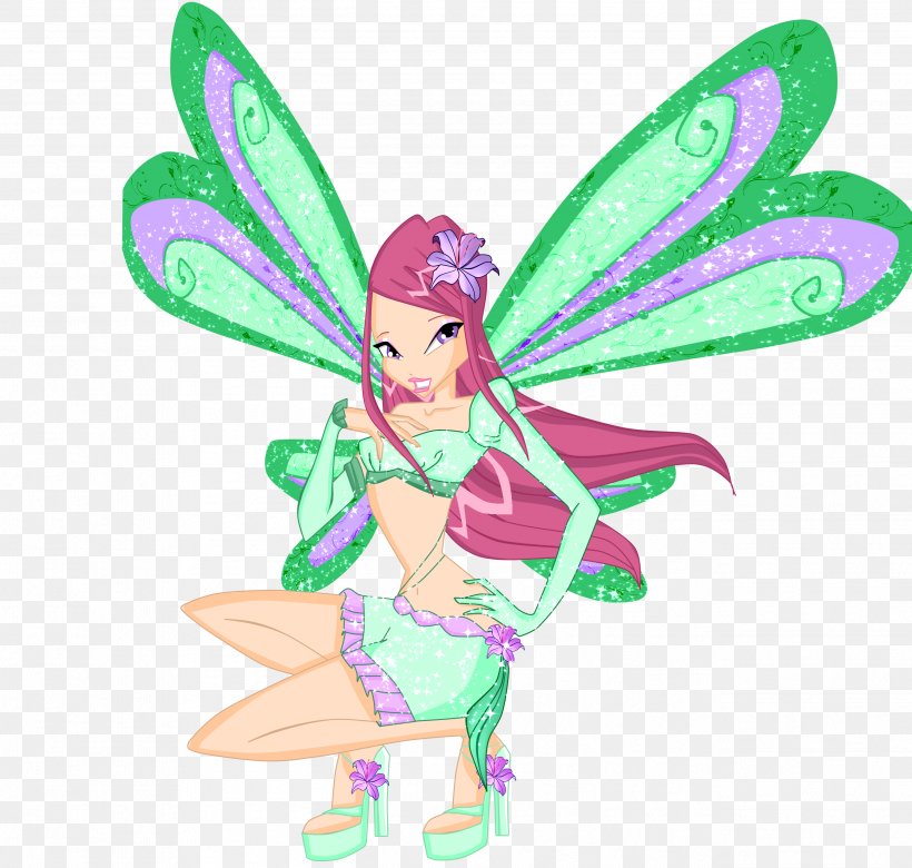 Roxy Flora Musa Bloom Mythix, PNG, 2599x2475px, Roxy, Bloom, Butterfly, Character, Deviantart Download Free