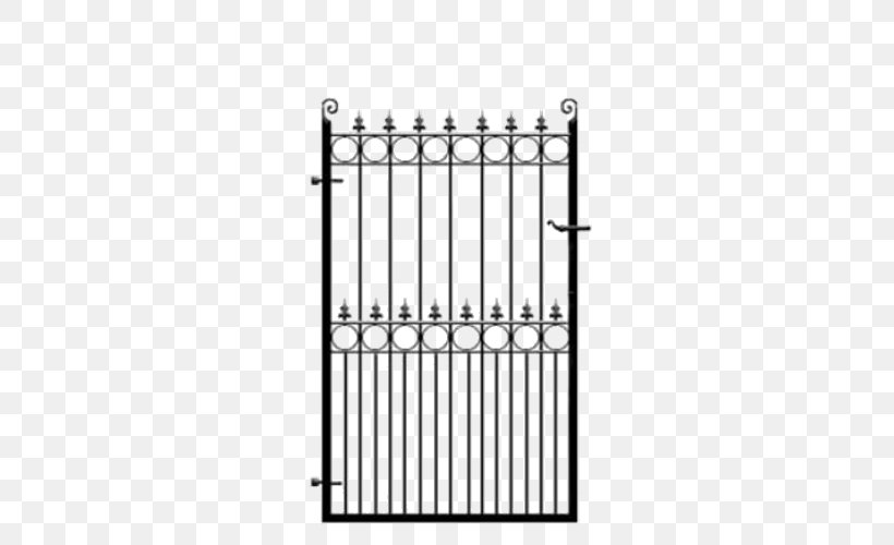 Wrought Iron Gate Fence Steel, PNG, 500x500px, Wrought Iron, Black, Black And White, Door, Driveway Download Free