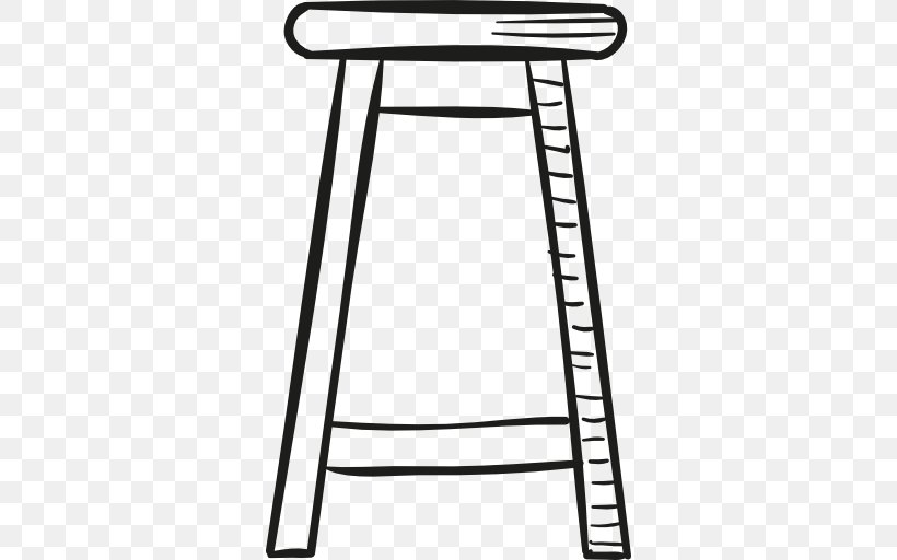 Bar Stool, PNG, 512x512px, Bar Stool, Area, Bar, Black And White, Easel Download Free