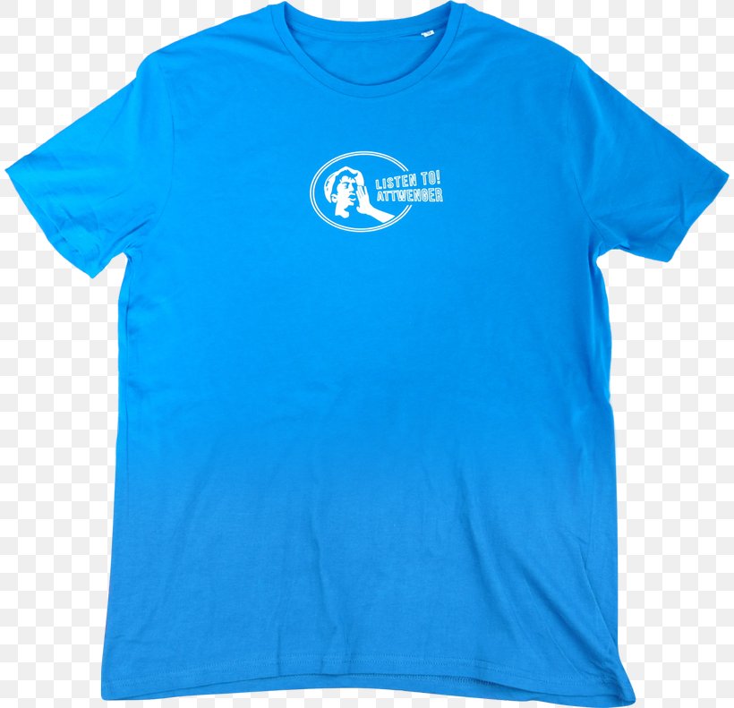 Printed T-shirt Sleeve Crew Neck, PNG, 810x791px, Tshirt, Active Shirt, American Apparel, Aqua, Azure Download Free