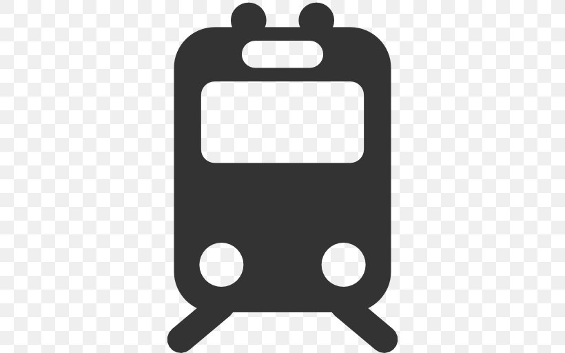 Rail Transport Train Track, PNG, 512x512px, Rail Transport, Black, Font Awesome, Locomotive, Logo Download Free