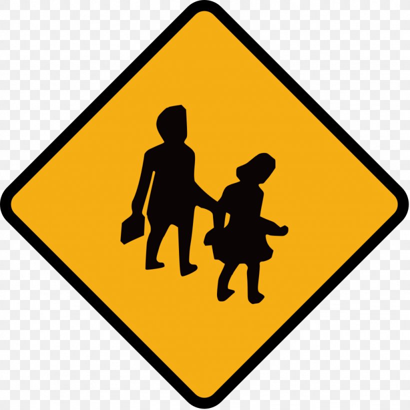 Traffic Sign Warning Sign School Zone Road, PNG, 1024x1024px, Traffic Sign, Area, Driving, Logo, Oneway Traffic Download Free
