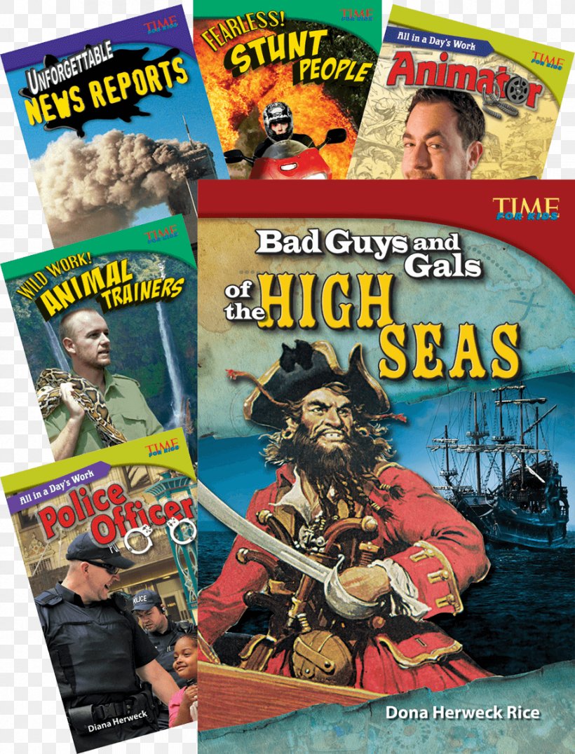 Bad Guys And Gals Of The High Seas Chicas Y Chicos Malos De Alta Mar E-book Time For Kids En Español-Level 5, PNG, 914x1200px, Book, Advertising, Bookselling, Classic Book, Ebook Download Free