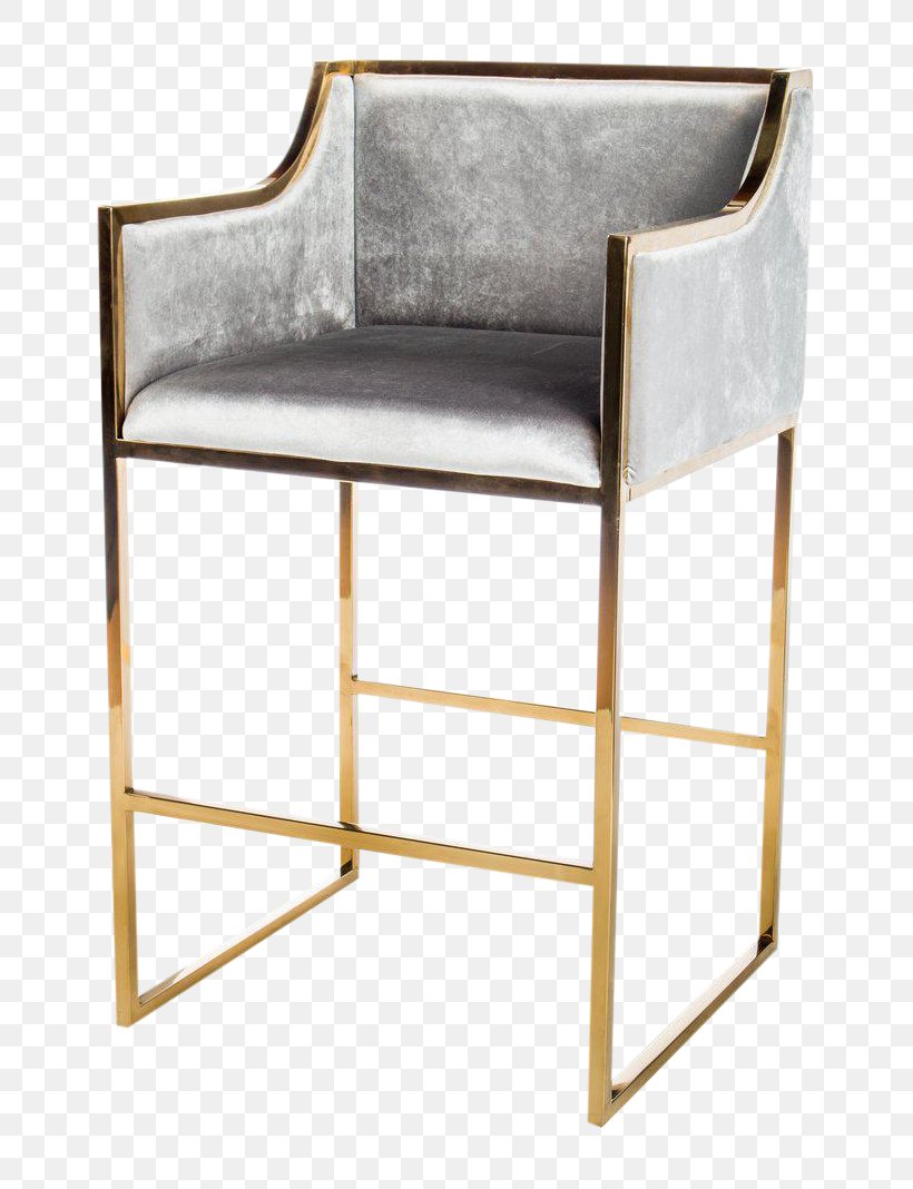 Bar Stool Seat Gold Chair, PNG, 717x1068px, Bar Stool, Armrest, Bar, Bench, Chair Download Free
