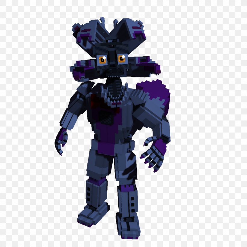 Five Nights At Freddy's: Sister Location Minecraft Pixel Art Action & Toy Figures, PNG, 1000x1000px, Minecraft, Action Figure, Action Toy Figures, Art, Deviantart Download Free