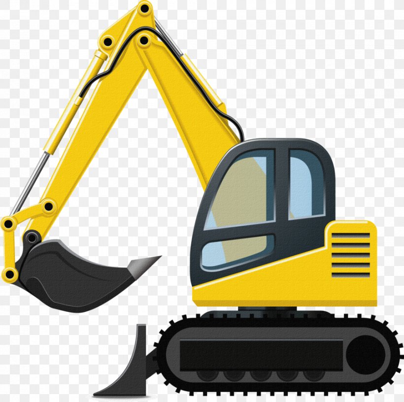 Excavator Heavy Machinery Loader Clip Art, PNG, 900x896px, Excavator, Architectural Engineering, Automotive Design, Backhoe, Bucket Download Free