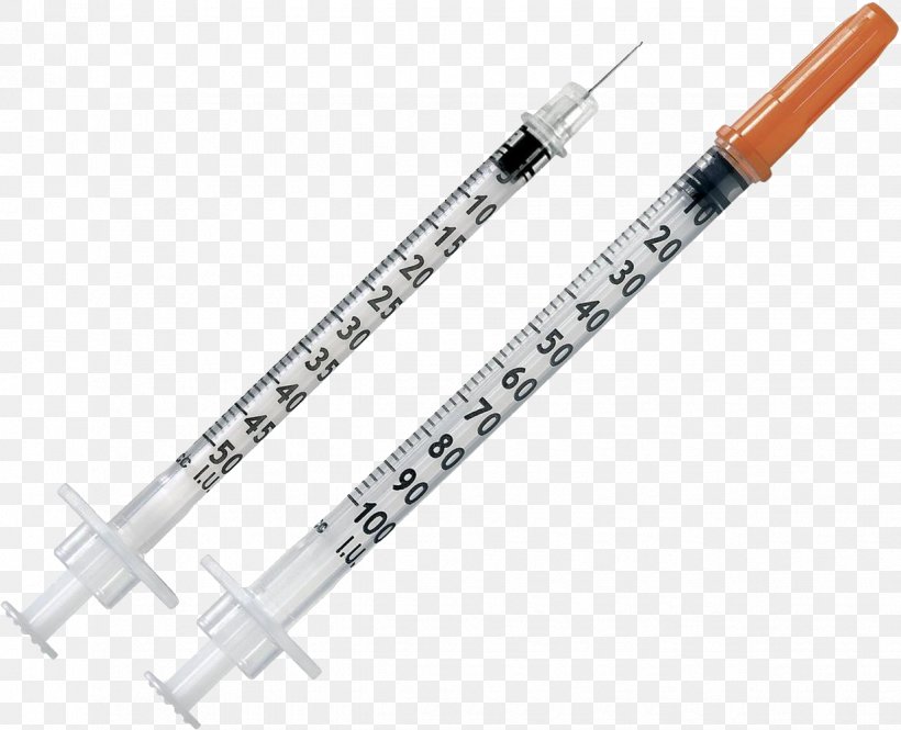 Syringe Insulin Hypodermic Needle Becton Dickinson Diabetes Mellitus, PNG, 1235x1002px, Syringe, Becton Dickinson, Dose, Hypodermic Needle, Injection Download Free
