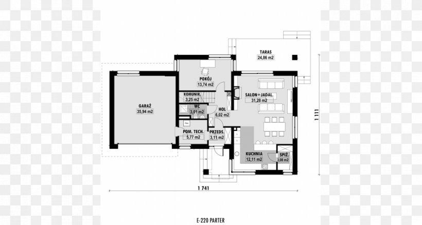 Floor Plan House Powierzchnia Rzut Window, PNG, 958x512px, Floor Plan, Architect, Area, Bedroom, House Download Free