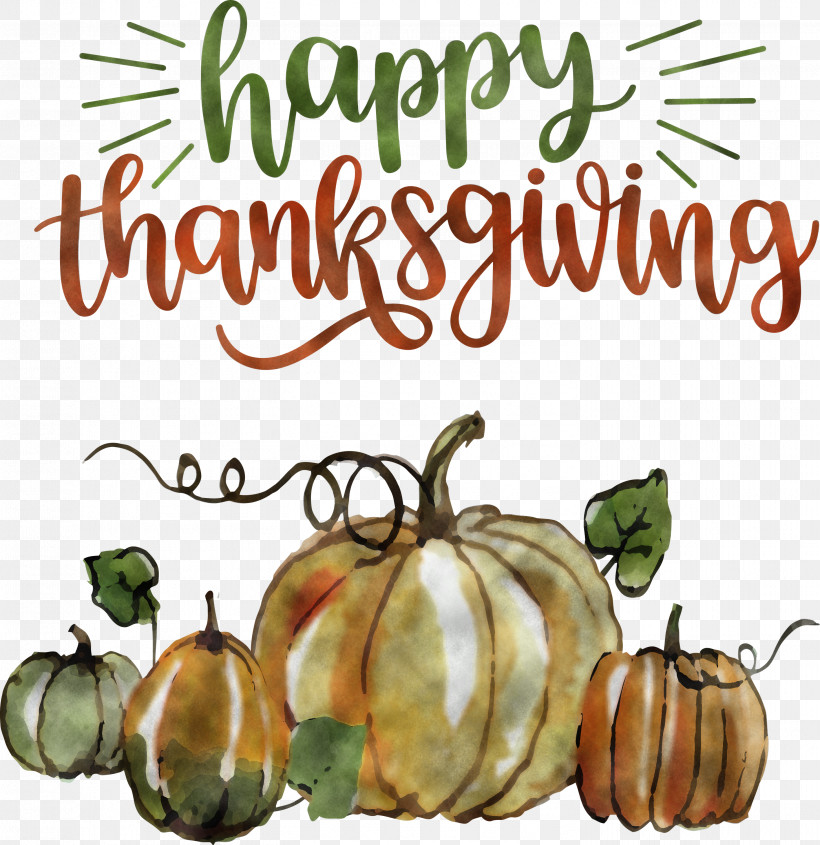 Happy Thanksgiving, PNG, 2909x3000px, Happy Thanksgiving, Flower, Fruit, Gourd, Local Food Download Free