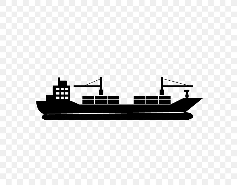Car Ship Watercraft Vehicle Water Transportation, PNG, 640x640px, Car, Black And White, Boat, Cargo, Cargo Ship Download Free