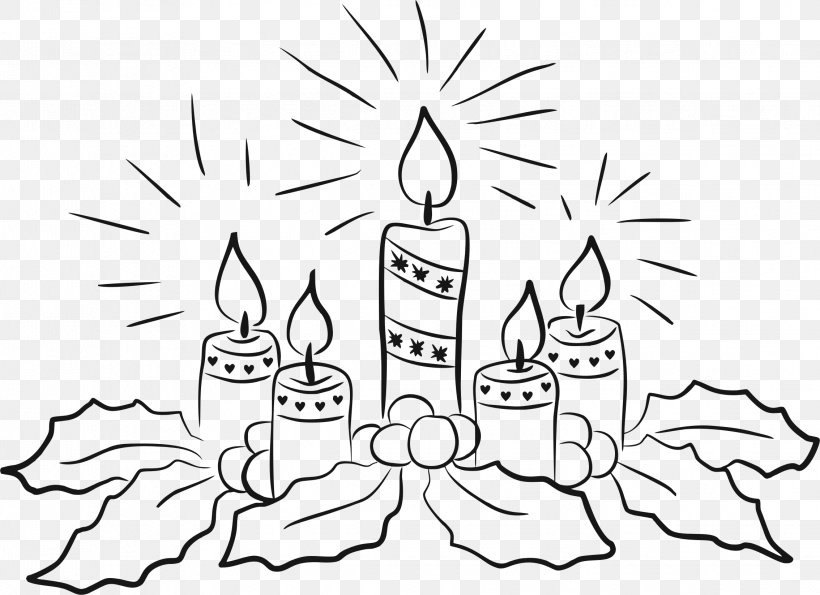Drawing Christmas Advent Candle Advent Wreath, PNG, 2268x1647px, Watercolor, Cartoon, Flower, Frame, Heart Download Free