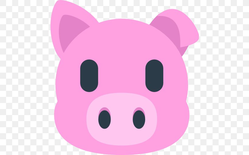 Emoji Pig Sticker Text Messaging Clip Art, PNG, 512x512px, Emoji, Android, Carnivoran, Cartoon, Cat Download Free
