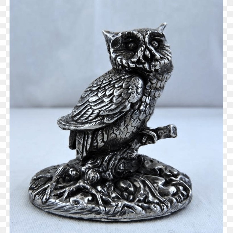 Owl Sculpture Figurine, PNG, 1000x1000px, Owl, Bird, Bird Of Prey, Figurine, Metal Download Free