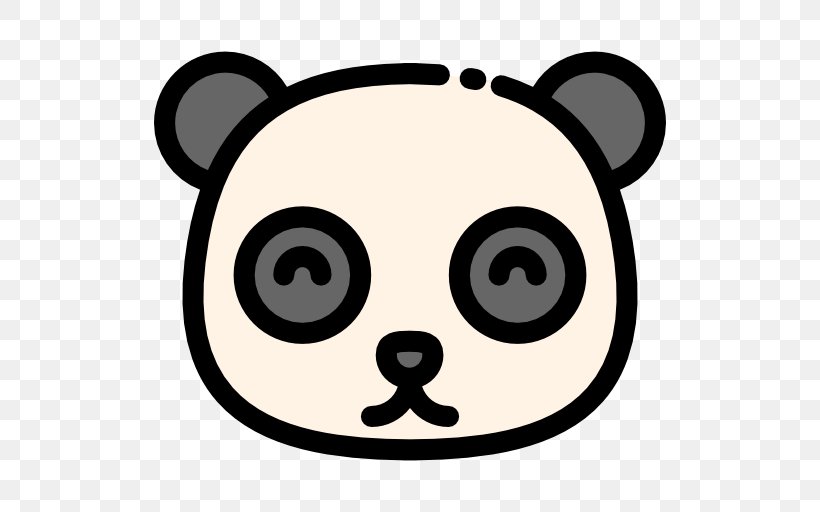 Giant Panda, PNG, 512x512px, Giant Panda, Artwork, Bear, Black And White, Carnivoran Download Free