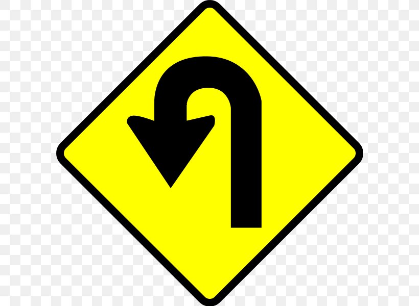 U-turn Traffic Sign Warning Sign, PNG, 600x600px, Uturn, Road, Road Signs In New Zealand, Sign, Signage Download Free