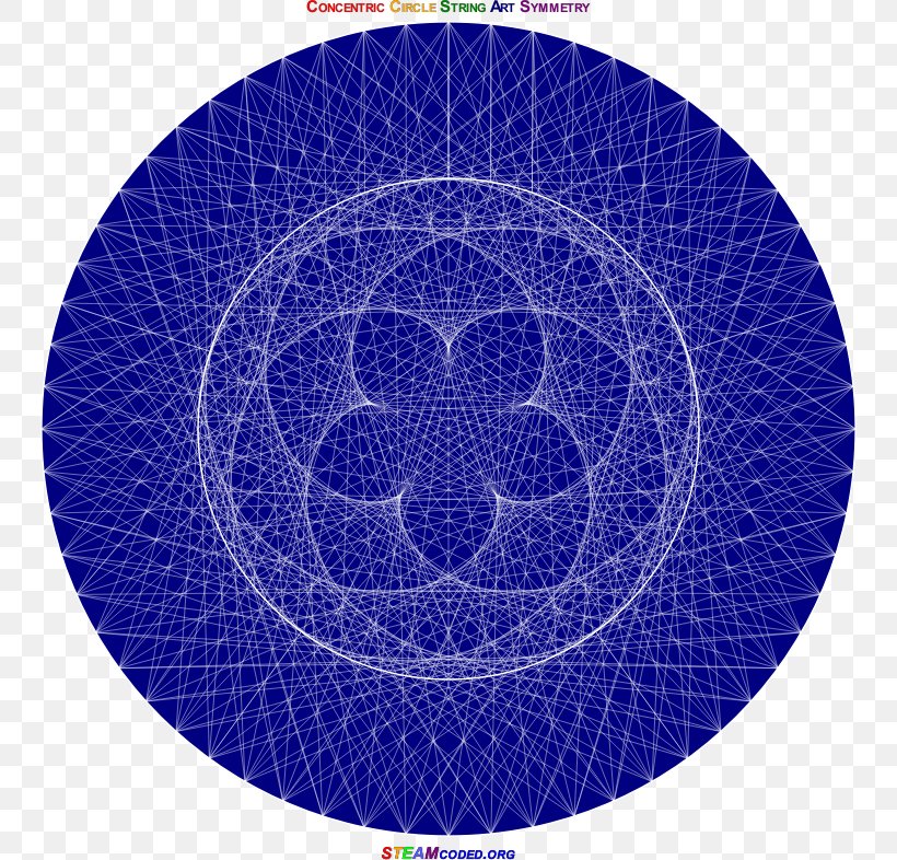 Circle Symmetry Mathematics Concentric Objects Clip Art, PNG, 746x786px, Symmetry, Blue, Cobalt Blue, Concentric Objects, Diagram Download Free