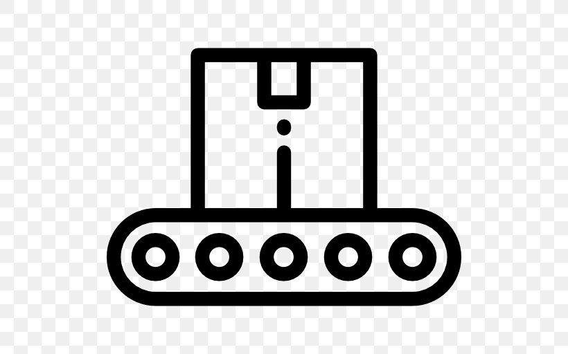 Conveyor System Conveyor Belt Industry Transport, PNG, 512x512px, Conveyor System, Area, Black And White, Cargo, Conveyor Belt Download Free