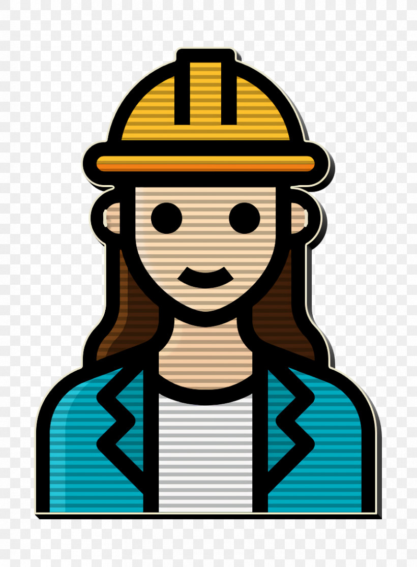 Occupation Woman Icon Architect Icon, PNG, 856x1164px, Occupation Woman Icon, Architect Icon, Headgear, Line Download Free