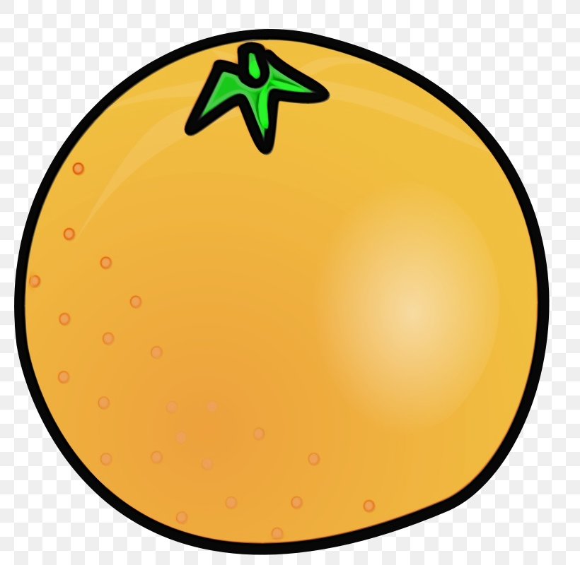 Orange, PNG, 800x800px, Watercolor, Fruit, Orange, Paint, Sticker Download Free
