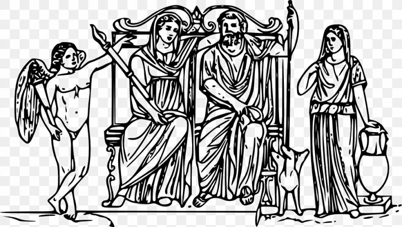 Persephone Hades Demeter Greek Mythology Clip Art, PNG, 1000x567px, Persephone, Art, Artwork, Black And White, Cap Of Invisibility Download Free