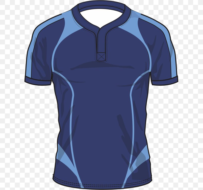 Sports Fan Jersey T-shirt Sleeve Shoulder Tennis Polo, PNG, 623x770px, Sports Fan Jersey, Active Shirt, Black, Blue, Clothing Download Free