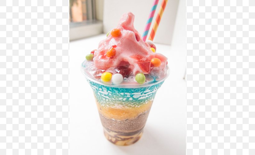 Sundae Knickerbocker Glory Ice Cream Cholado Frozen Yogurt, PNG, 500x500px, Sundae, Ais Kacang, Cholado, Cone, Cream Download Free